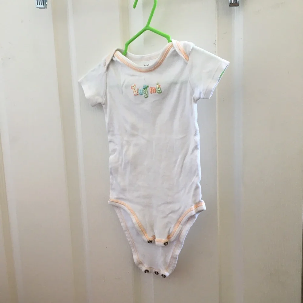 Carters just one year infant onesie medium